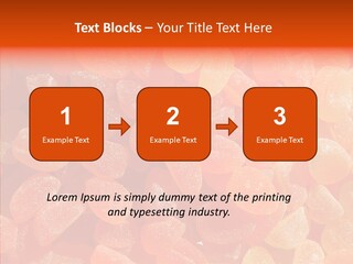 Flavor Background Candy PowerPoint Template