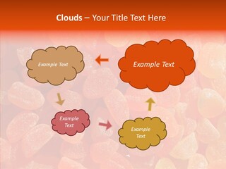 Flavor Background Candy PowerPoint Template