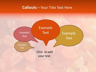 Flavor Background Candy PowerPoint Template