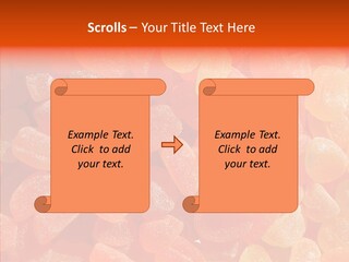 Flavor Background Candy PowerPoint Template