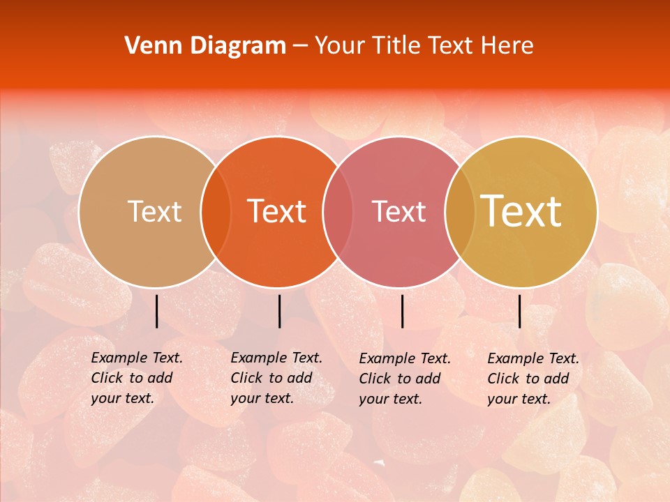 Flavor Background Candy PowerPoint Template
