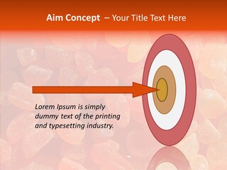 Flavor Background Candy PowerPoint Template