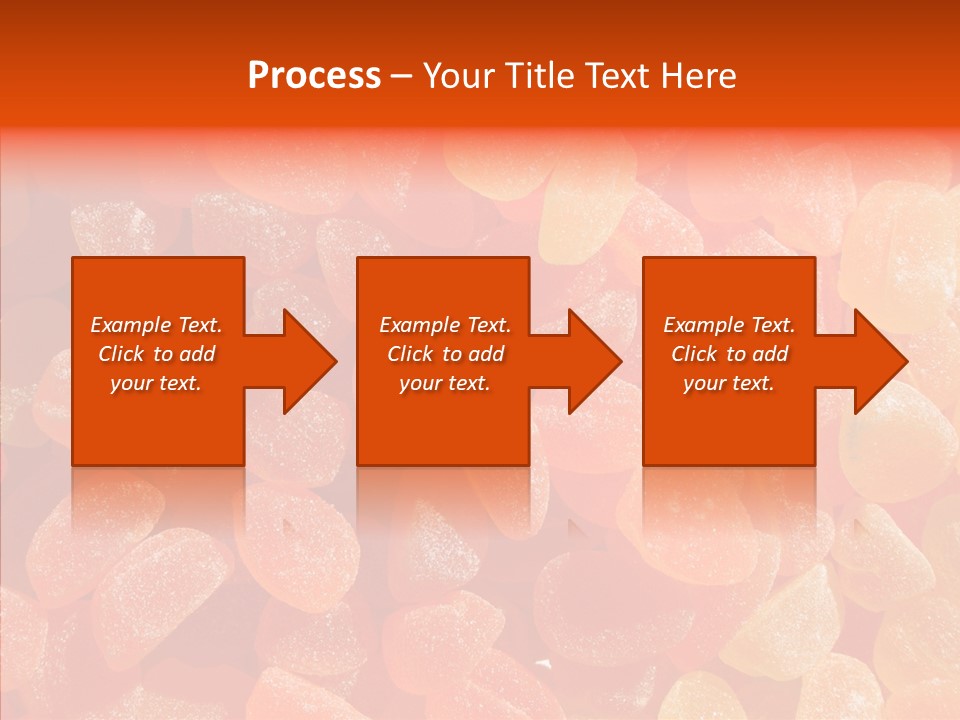 Flavor Background Candy PowerPoint Template