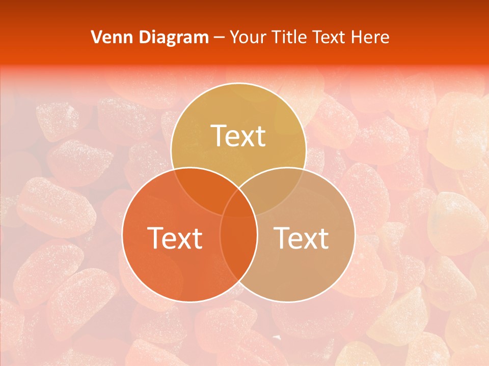 Flavor Background Candy PowerPoint Template
