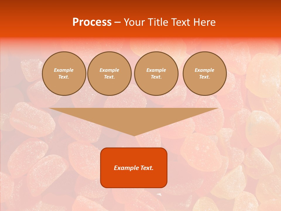 Flavor Background Candy PowerPoint Template