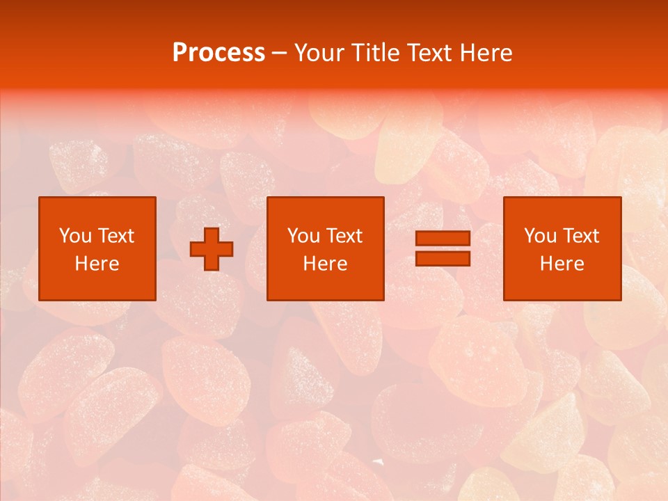 Flavor Background Candy PowerPoint Template