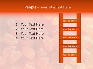 Flavor Background Candy PowerPoint Template