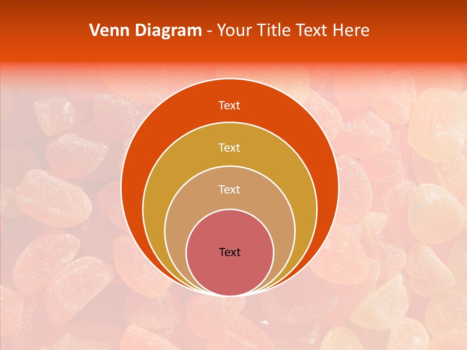 Flavor Background Candy PowerPoint Template