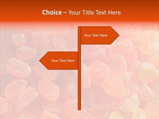 Flavor Background Candy PowerPoint Template