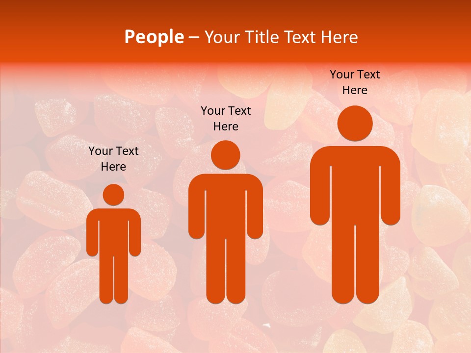 Flavor Background Candy PowerPoint Template