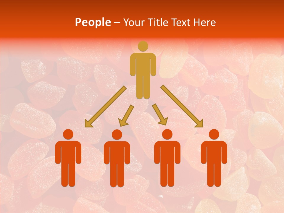 Flavor Background Candy PowerPoint Template