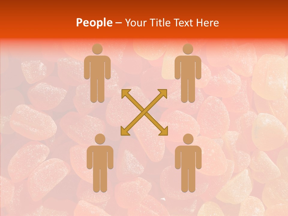 Flavor Background Candy PowerPoint Template