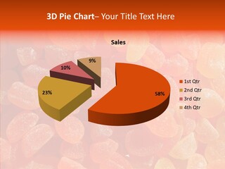 Flavor Background Candy PowerPoint Template