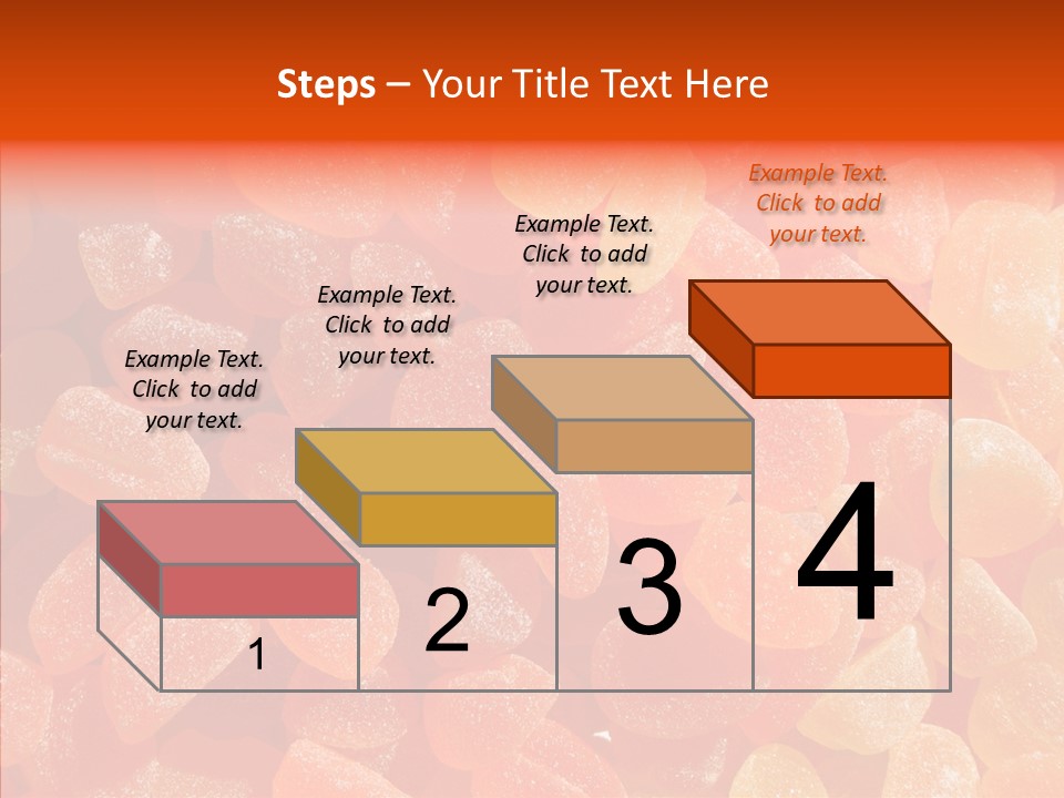 Flavor Background Candy PowerPoint Template