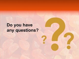Flavor Background Candy PowerPoint Template