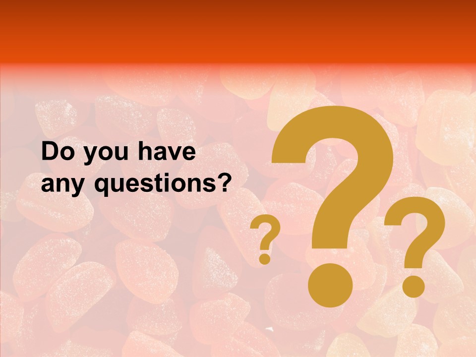 Flavor Background Candy PowerPoint Template