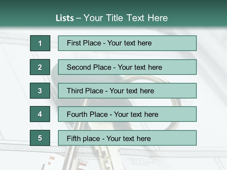 Architect Office Architectural PowerPoint Template