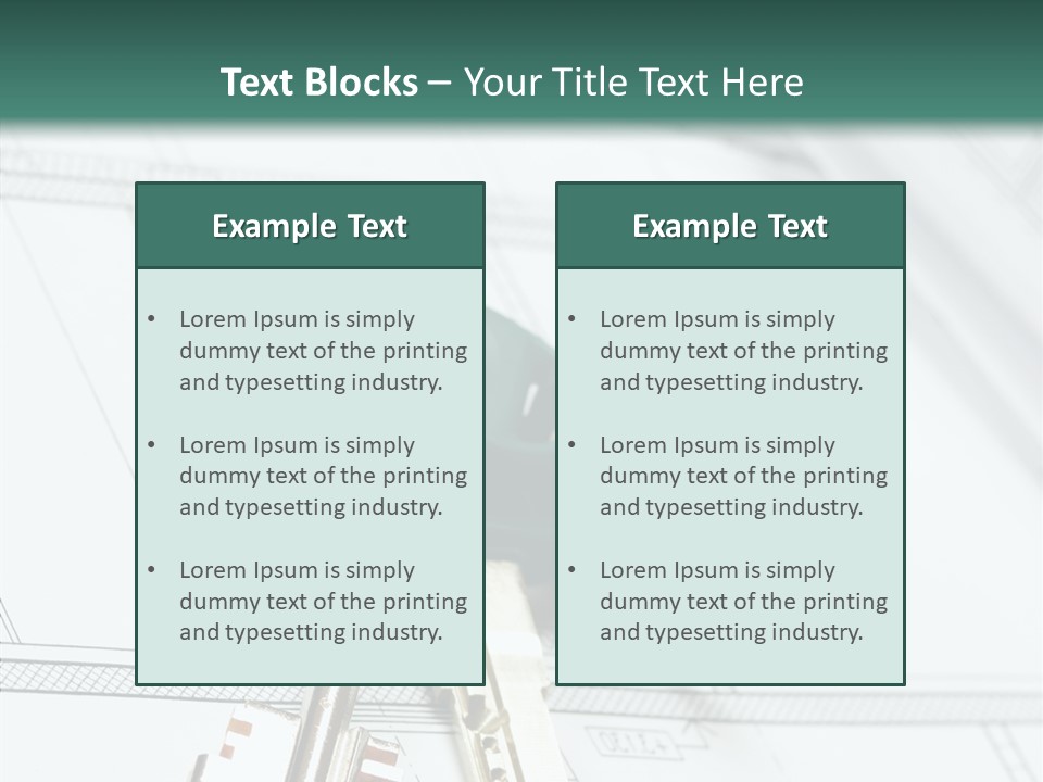 Architect Office Architectural PowerPoint Template