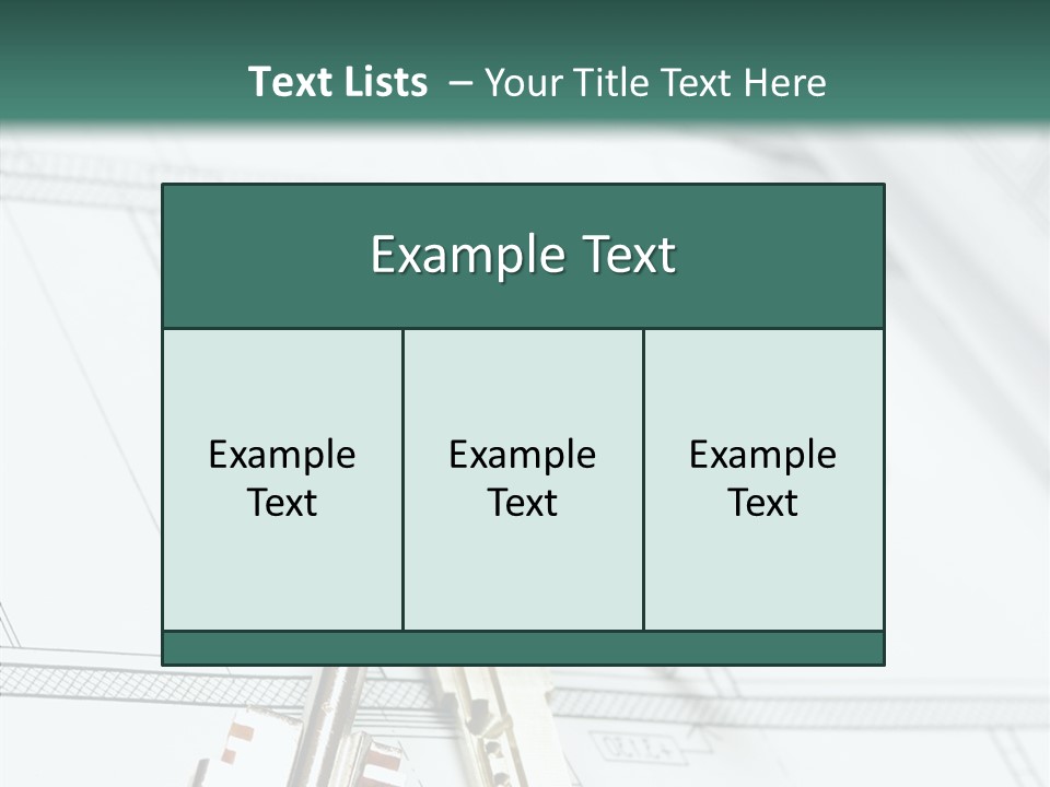 Architect Office Architectural PowerPoint Template