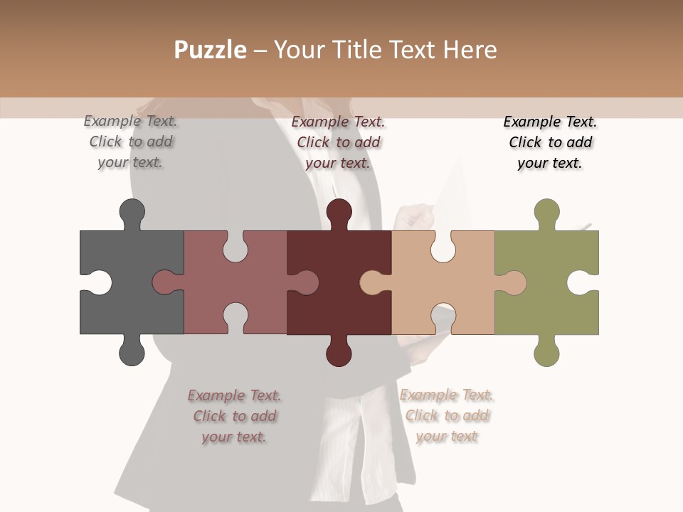 Coworker Office  PowerPoint Template