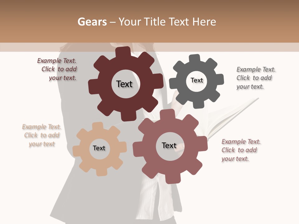 Coworker Office  PowerPoint Template
