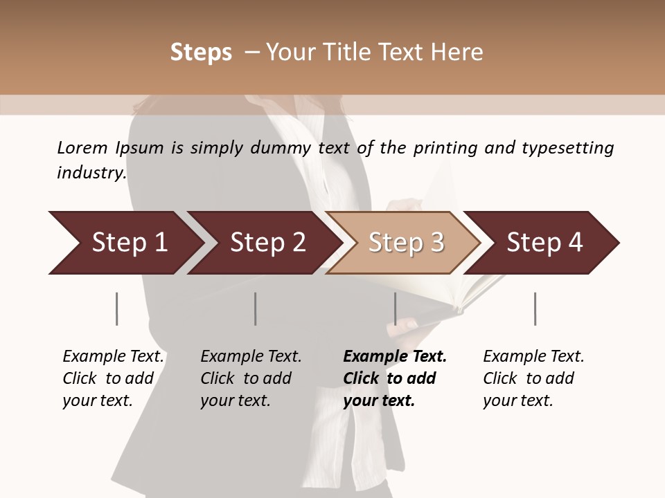 Coworker Office  PowerPoint Template