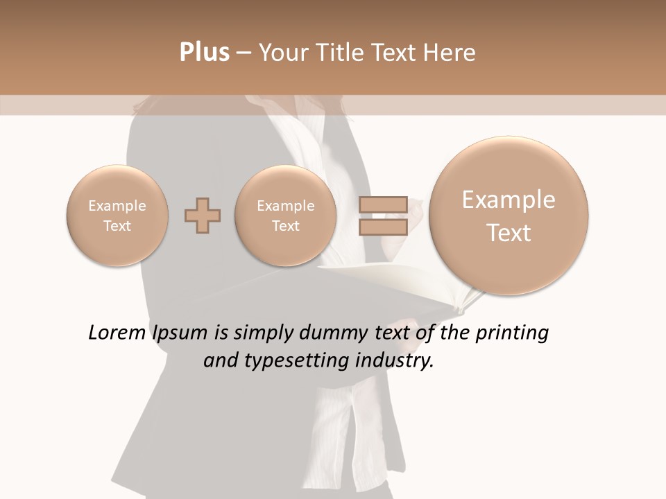 Coworker Office  PowerPoint Template