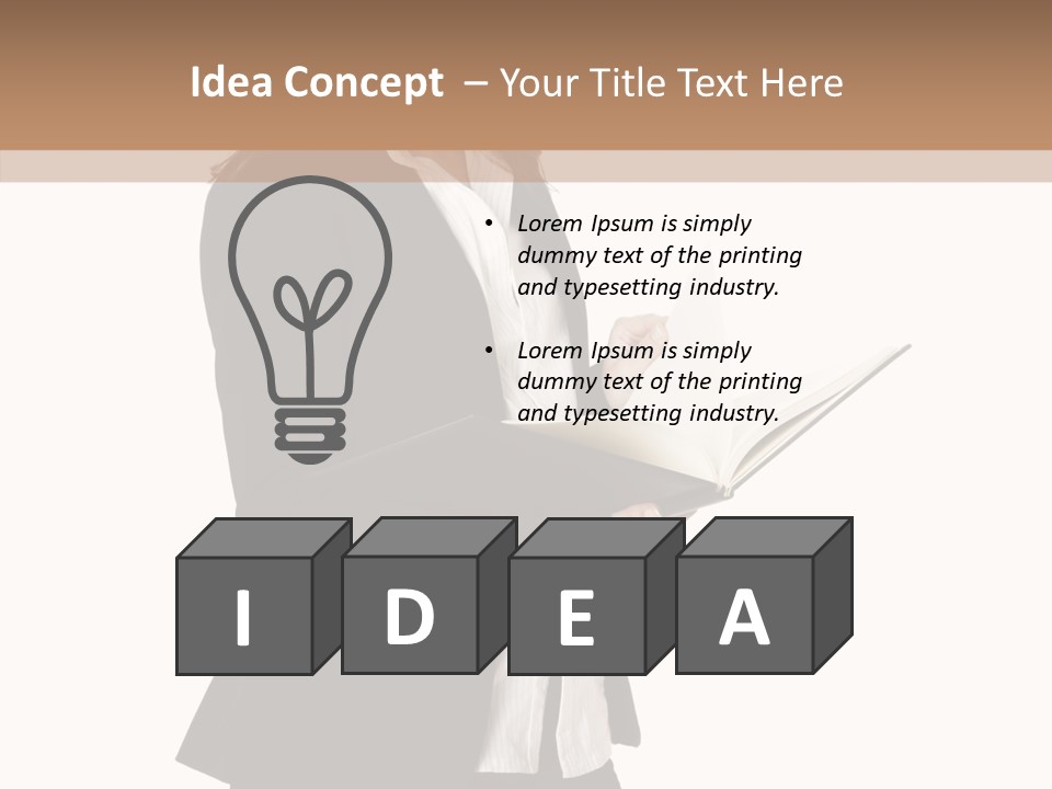 Coworker Office  PowerPoint Template