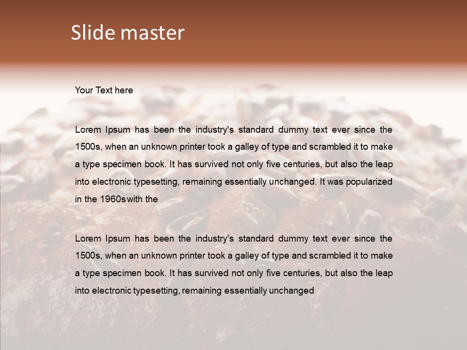 Gourmet Tasty Dinner PowerPoint Template