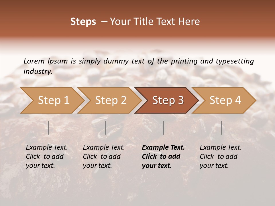 Gourmet Tasty Dinner PowerPoint Template