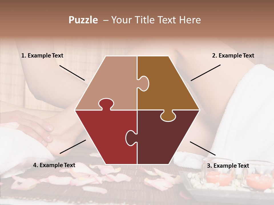 Herbal Closeup Chakra PowerPoint Template