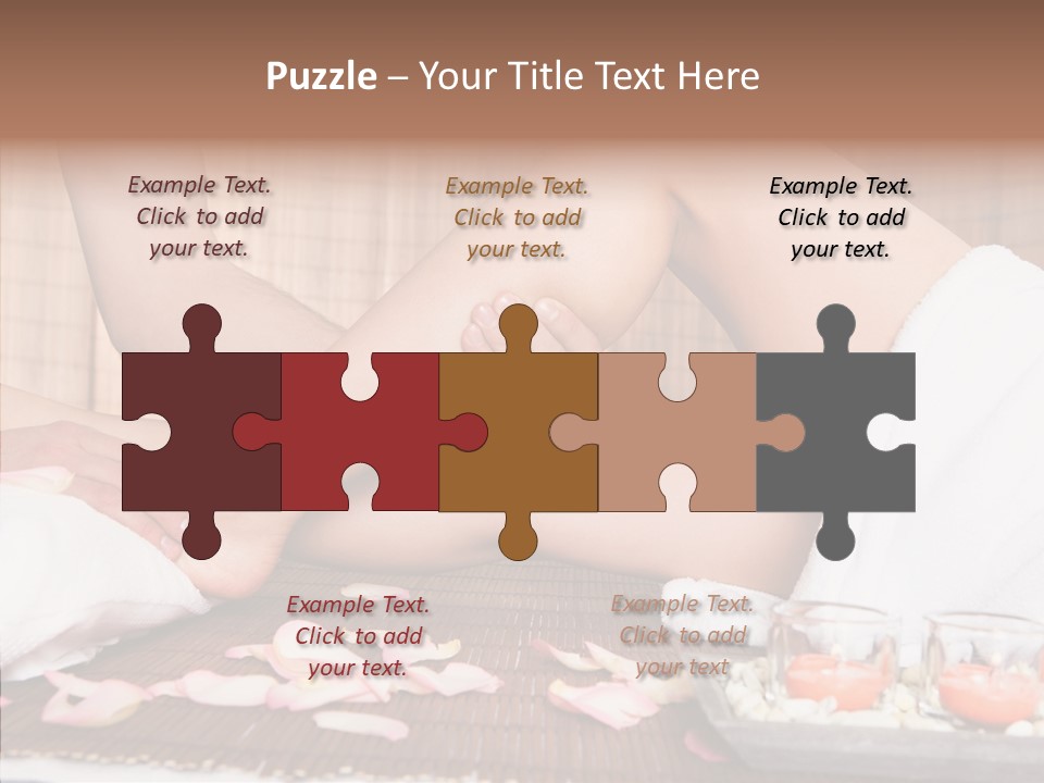 Herbal Closeup Chakra PowerPoint Template