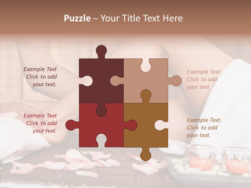 Herbal Closeup Chakra PowerPoint Template