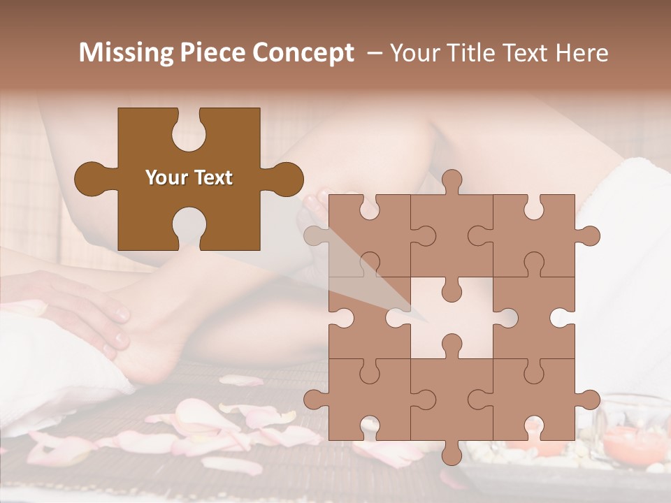 Herbal Closeup Chakra PowerPoint Template