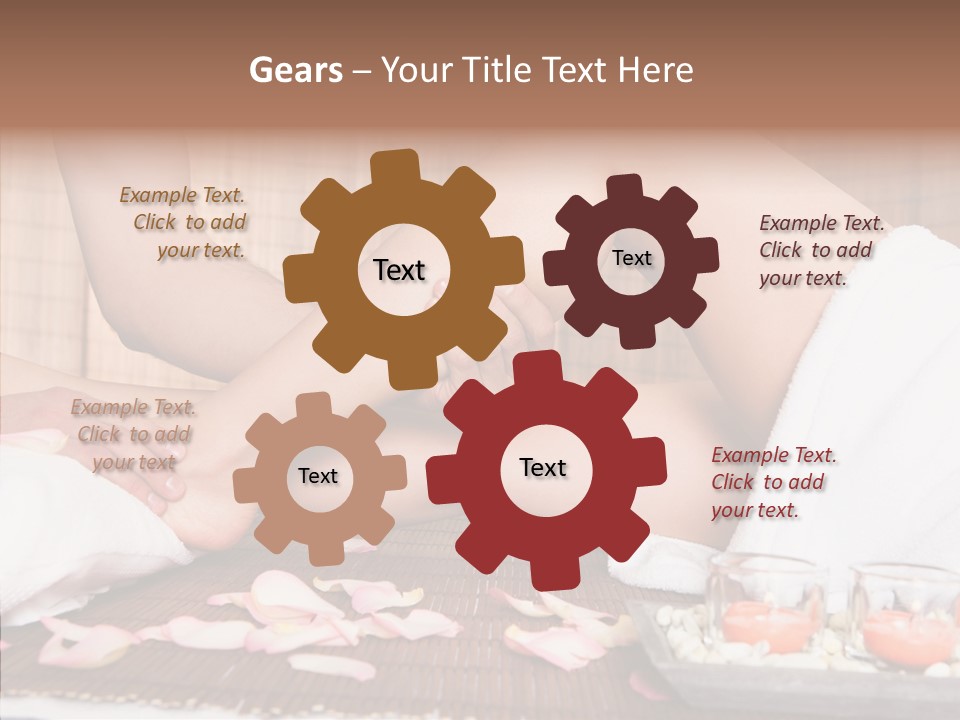 Herbal Closeup Chakra PowerPoint Template