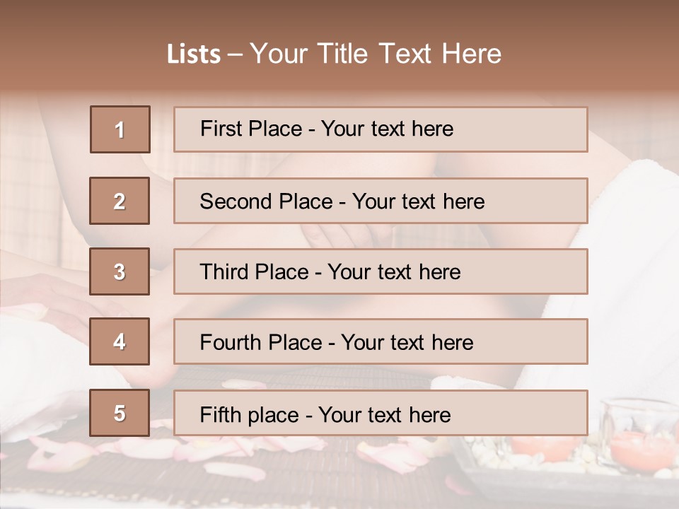 Herbal Closeup Chakra PowerPoint Template