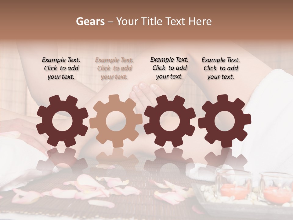Herbal Closeup Chakra PowerPoint Template