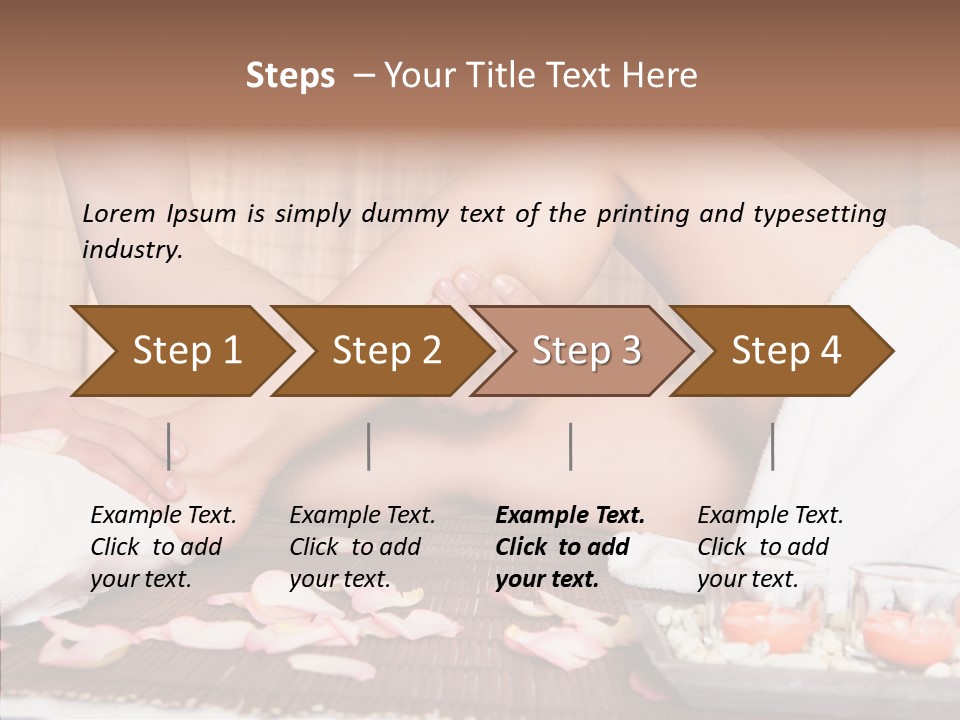 Herbal Closeup Chakra PowerPoint Template