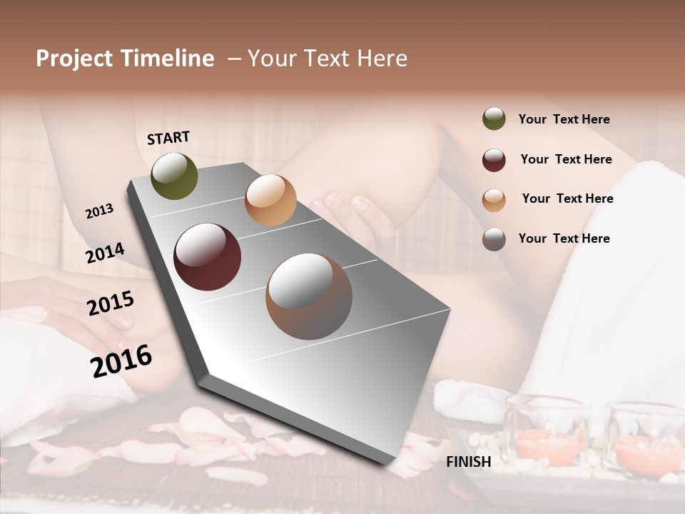 Herbal Closeup Chakra PowerPoint Template