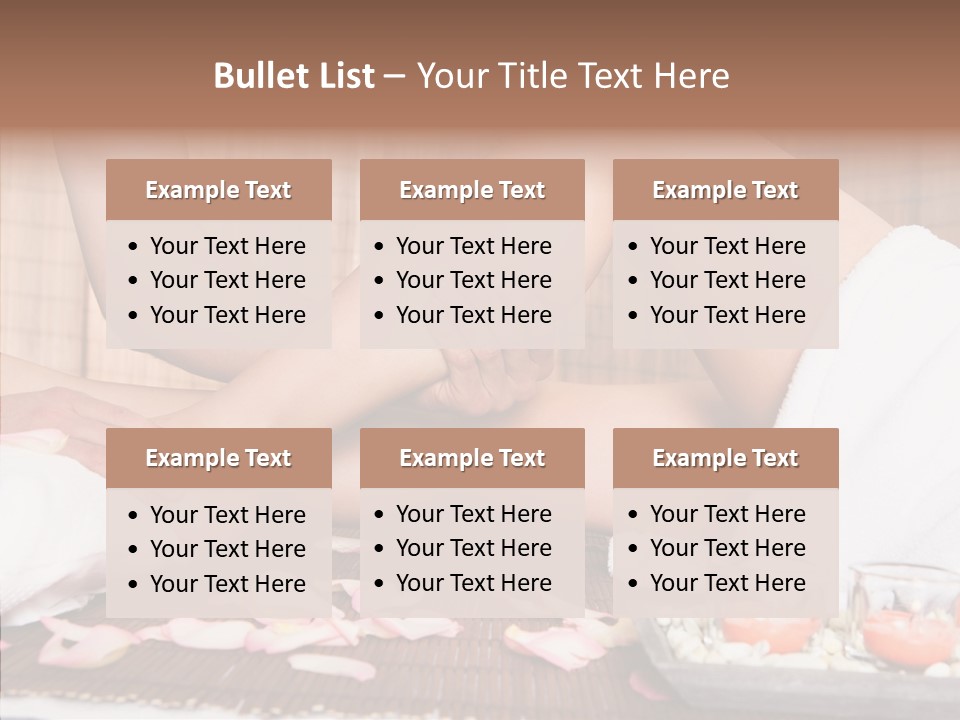 Herbal Closeup Chakra PowerPoint Template