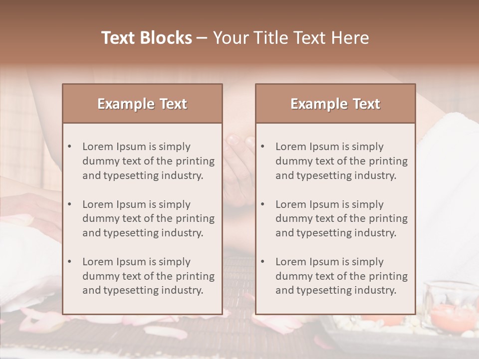 Herbal Closeup Chakra PowerPoint Template