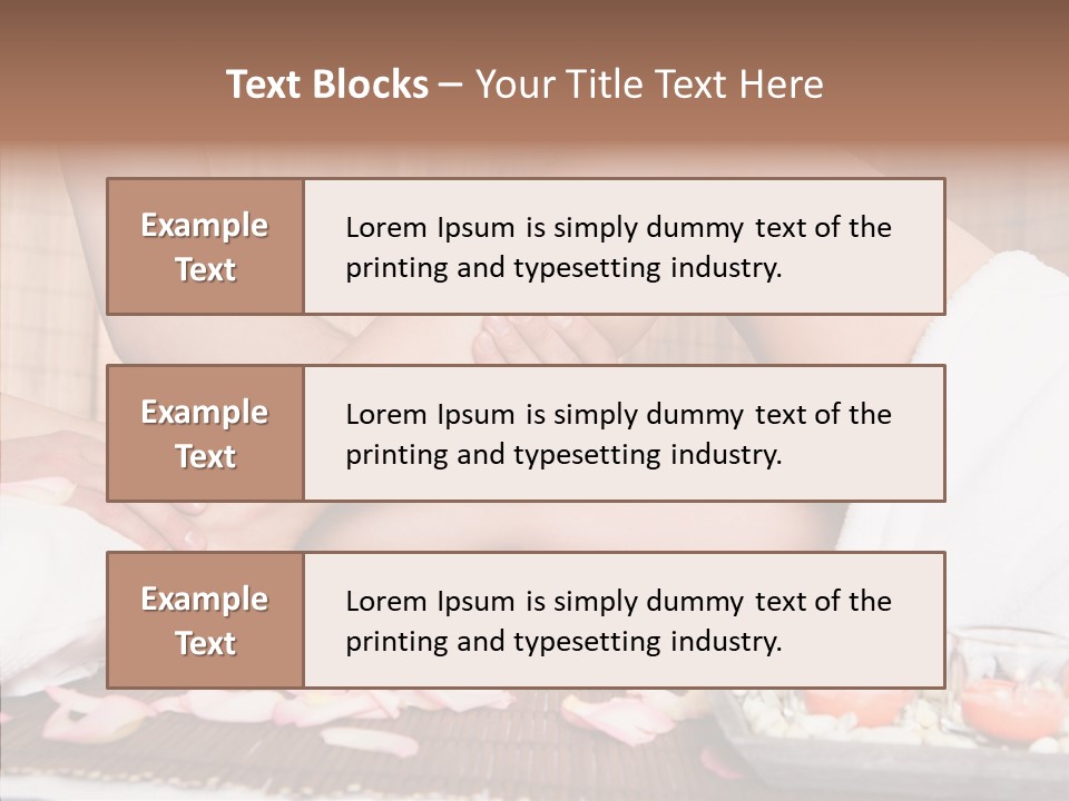 Herbal Closeup Chakra PowerPoint Template