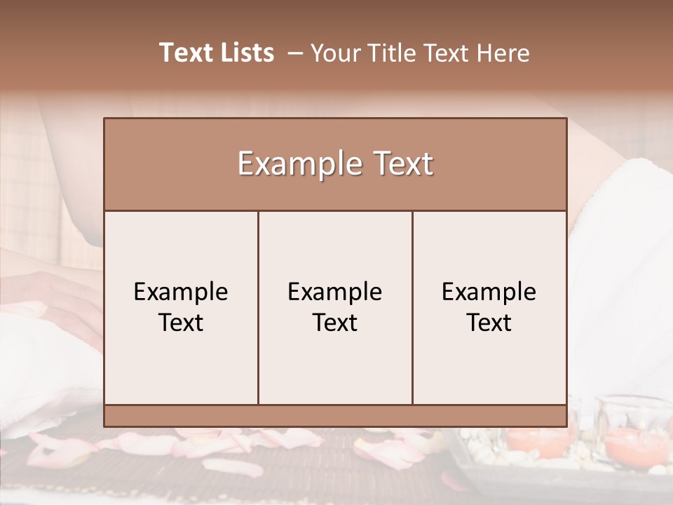 Herbal Closeup Chakra PowerPoint Template