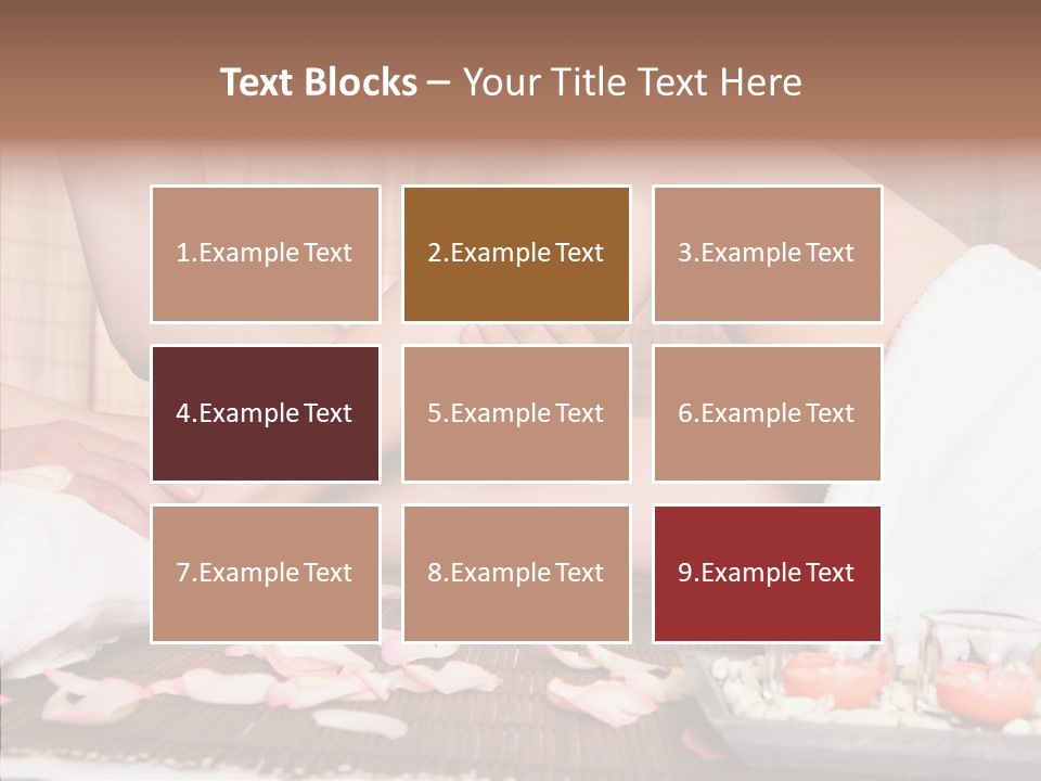 Herbal Closeup Chakra PowerPoint Template