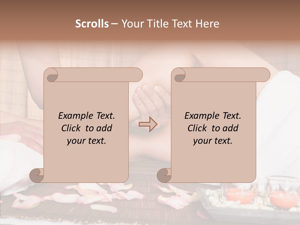 Herbal Closeup Chakra PowerPoint Template