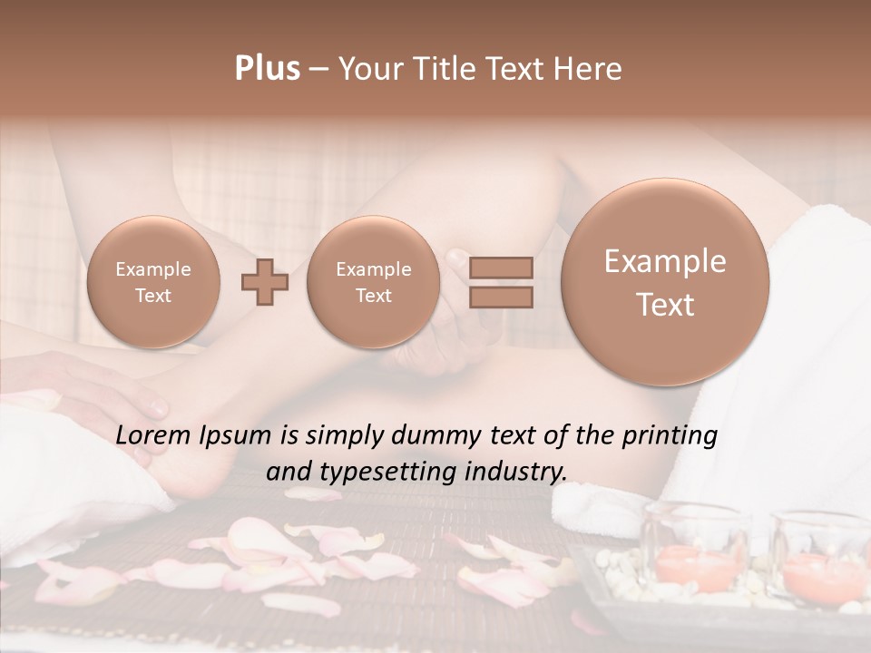 Herbal Closeup Chakra PowerPoint Template
