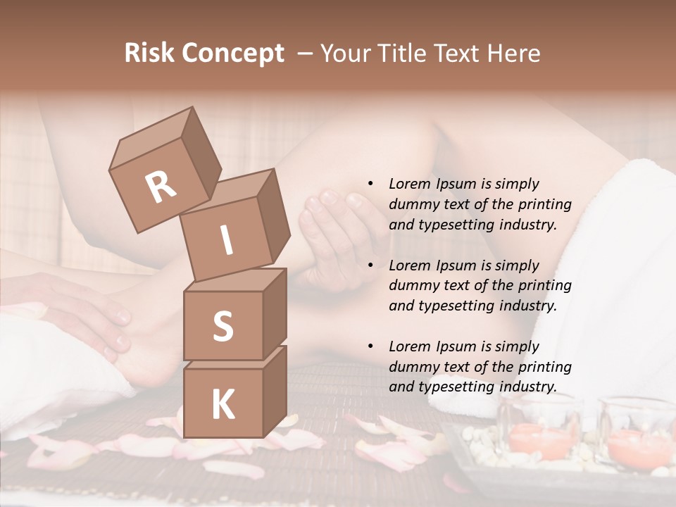 Herbal Closeup Chakra PowerPoint Template