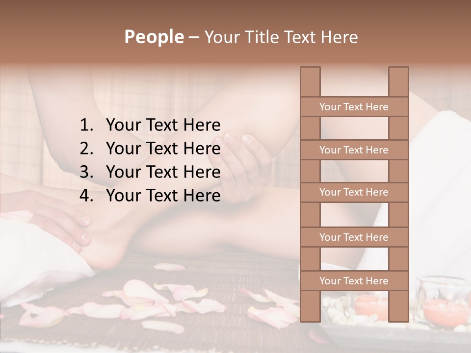 Herbal Closeup Chakra PowerPoint Template