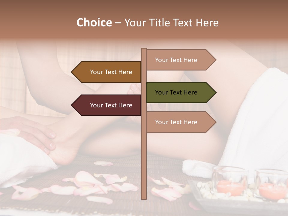 Herbal Closeup Chakra PowerPoint Template