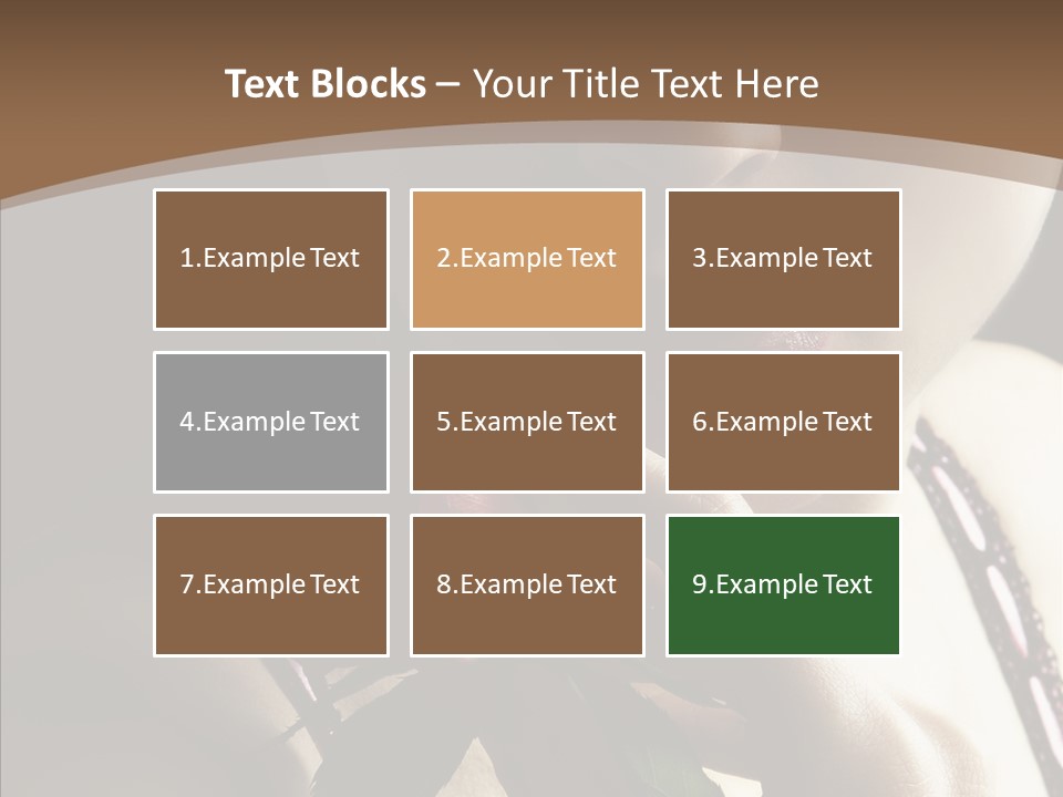 Sensual Woman With Red Rose PowerPoint Template